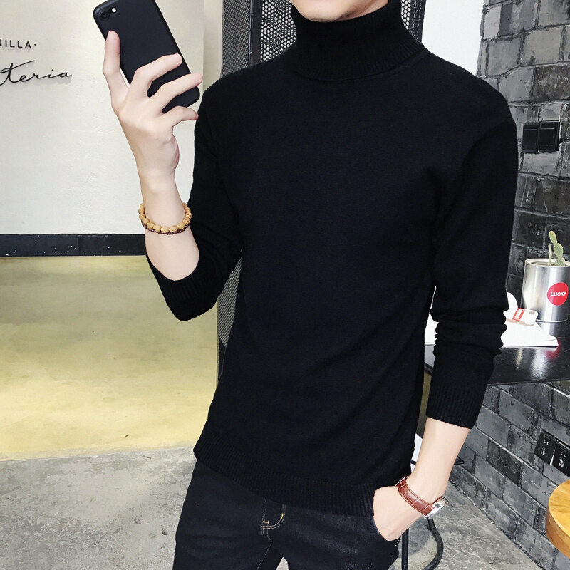 Thickened Men's Turtleneck Sweater 