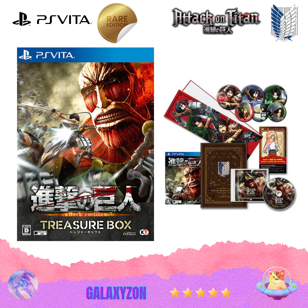 Treasure Attack On Titan Ps Vita PS VITA GAMES (USED PLAYSTATION