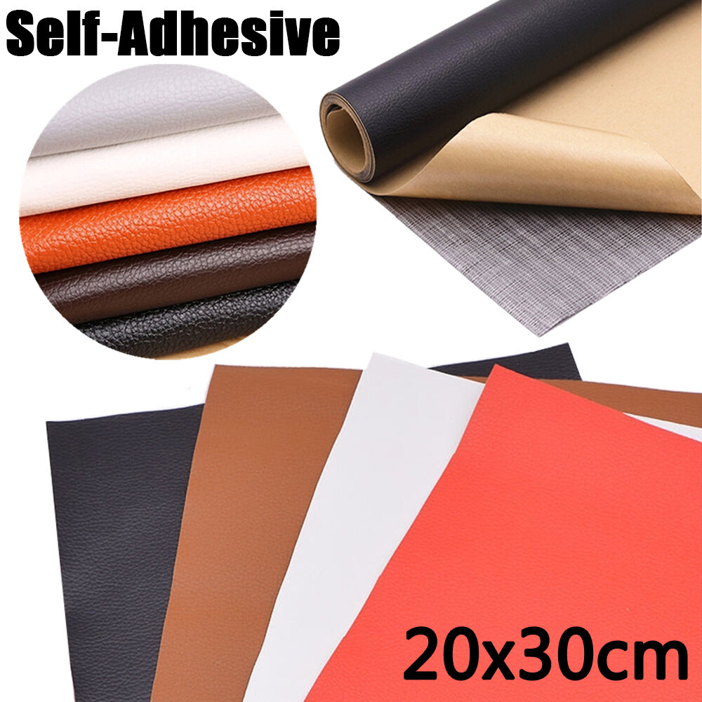 Self Adhesive Leather for Sofa Repair Patch Furniture Table Chair Sticker  Seat Bag Shoe Bed Fix Mend PU Artificial Leather Skin