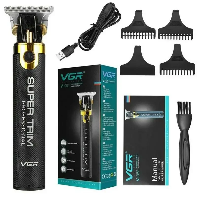 Original VGR V-082 V082 Zero Adjustable Professional Chargeable Hair trimmer Japan design Hair