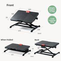 Sanwa Supply | Comfort Foot Rest Under Desk 1pc