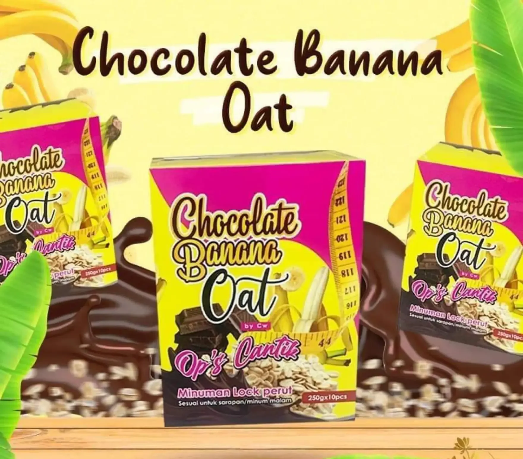 Chocolate Banana Oat [ COKLAT BANANA ]