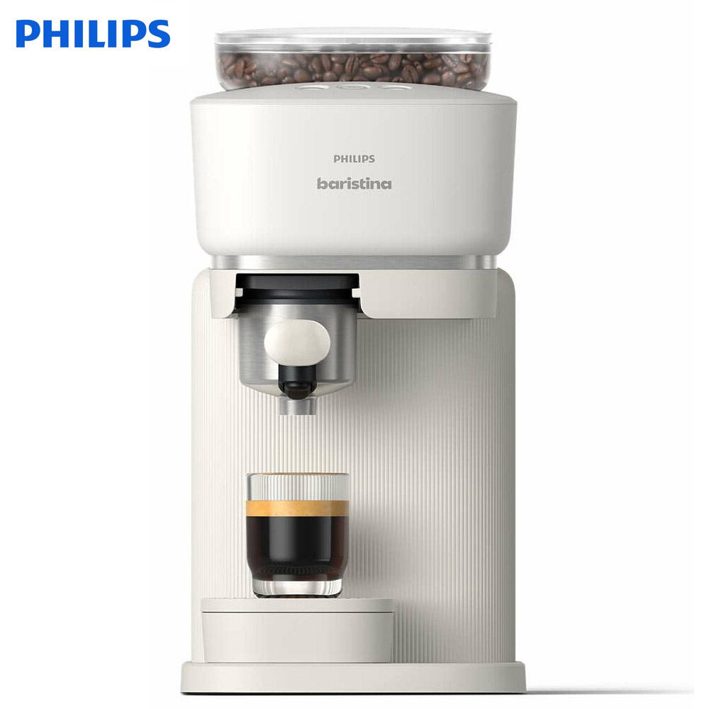 Philips Korea BAR300/00 BARISTINA Espresso Machine Built-in Grinder 16Bar 1.2L ราคา 25,143 บาท*ส่งฟรี