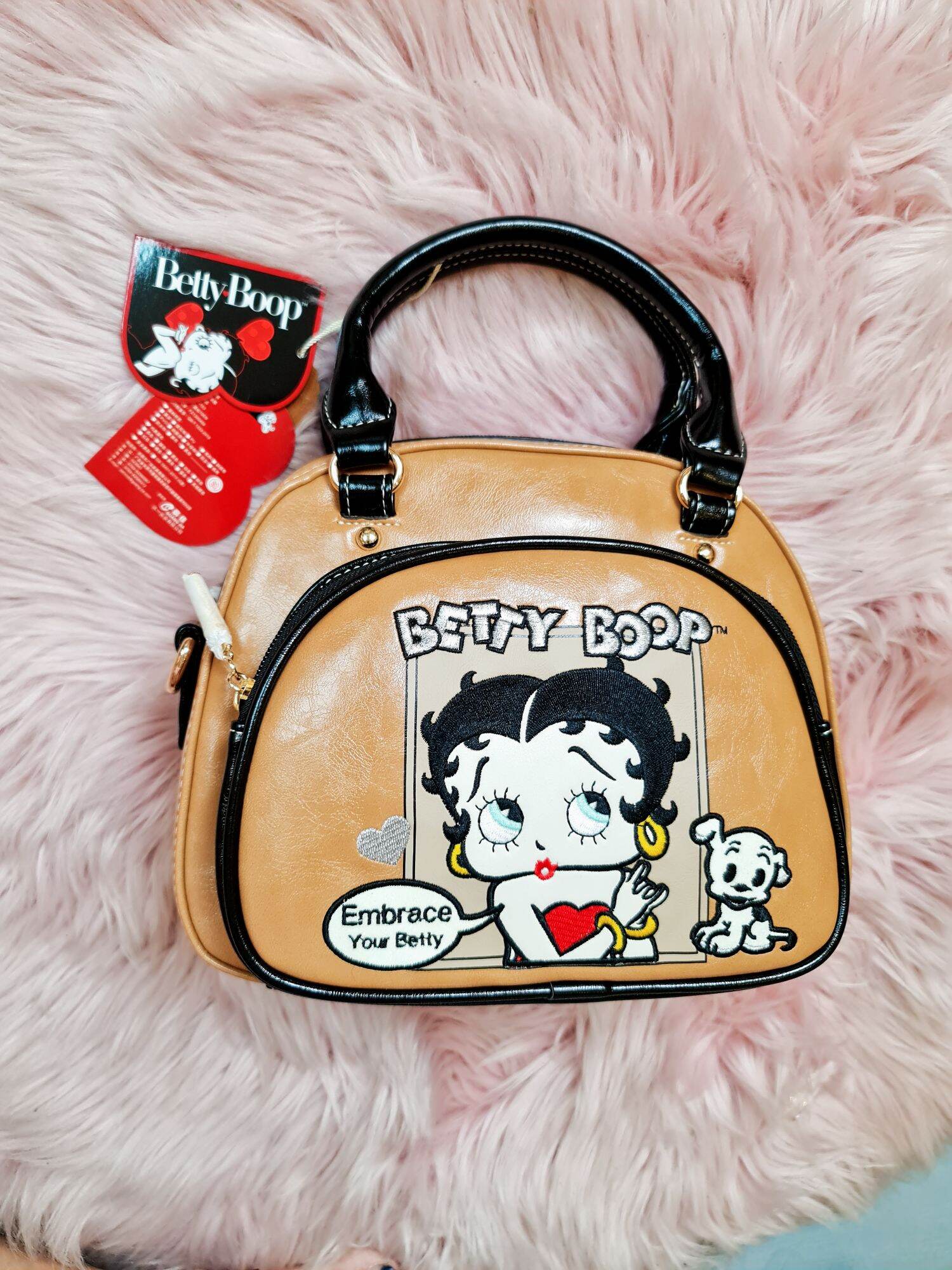 Betty Boop 貝蒂 sling bag from USA (PU 
