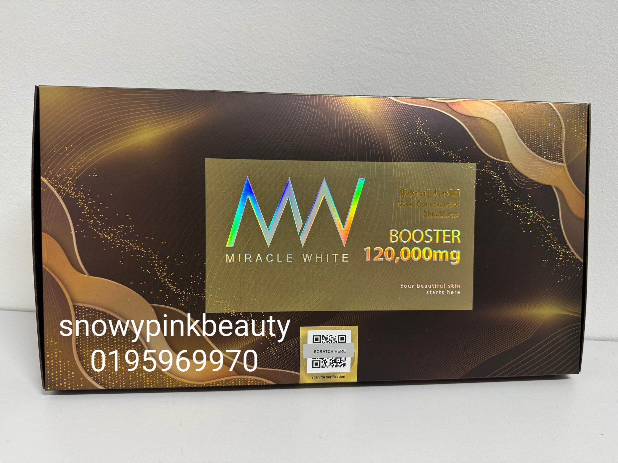 miracle white glutathione injection price Miracle White Royal Gold 120000mg Glutathione Injection