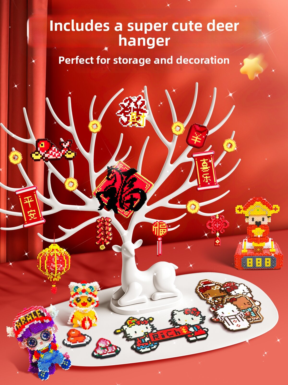 MINGZHUO | DIY Intelligent 3D Beads Toys Set Harga 108 Ringgit*Penghantaran Percuma