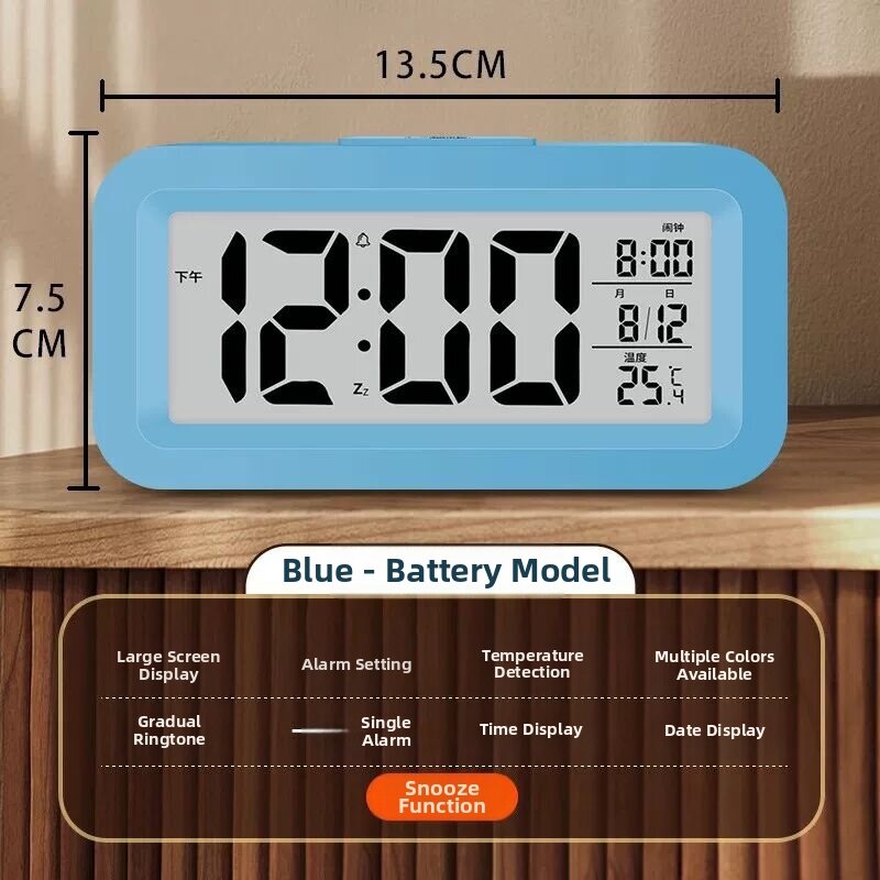Smart Night Light Digital Clock
