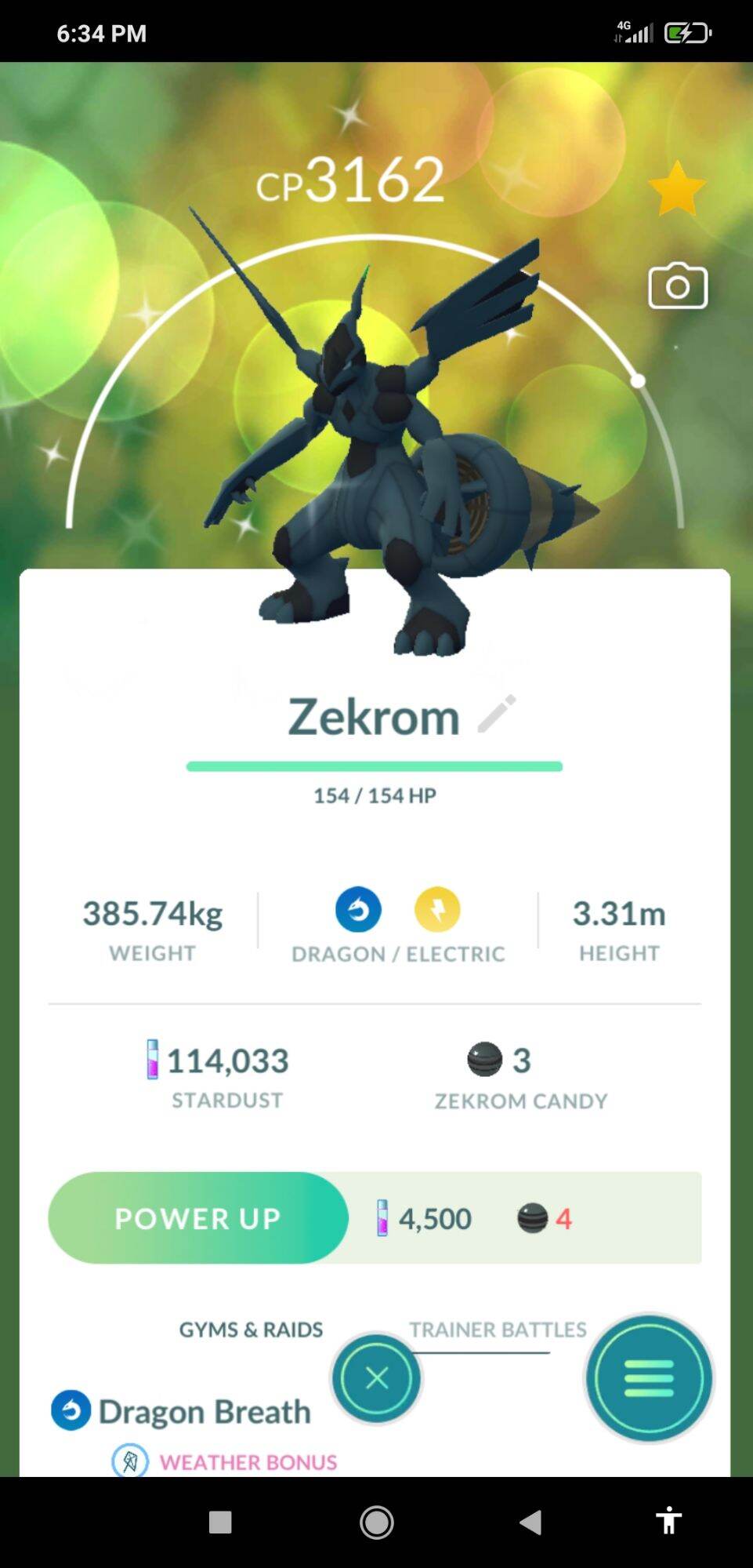 Pokemon GO: How To Get Shiny Zekrom