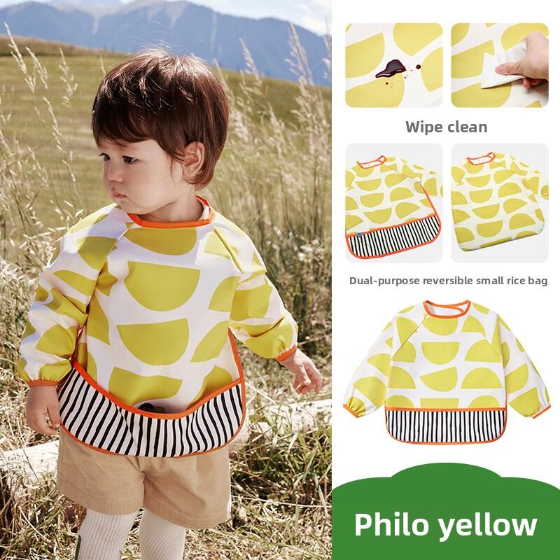 Kocotree | Baby Waterproof Bib Apron Infant Feeding Smock Anti-Dirt KQ23179