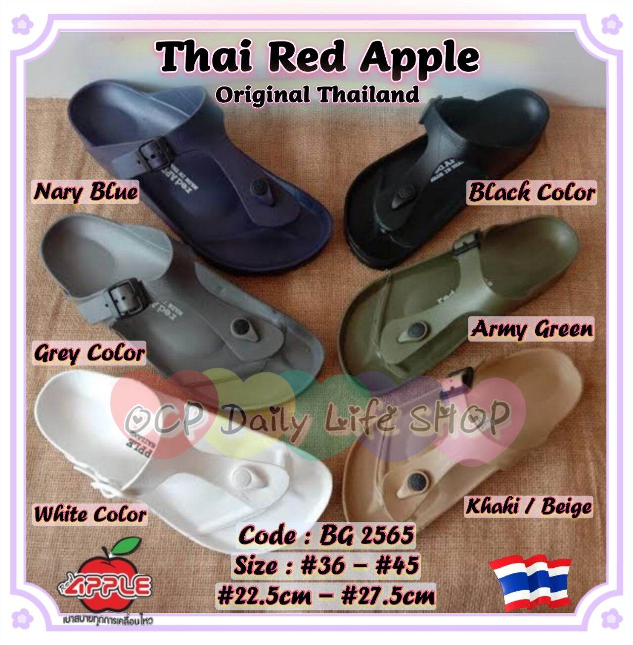 RED APPLE SANDALS” Under 100K Ori Thailand Review | Galeri diposting oleh  Karina Y | Lemon8