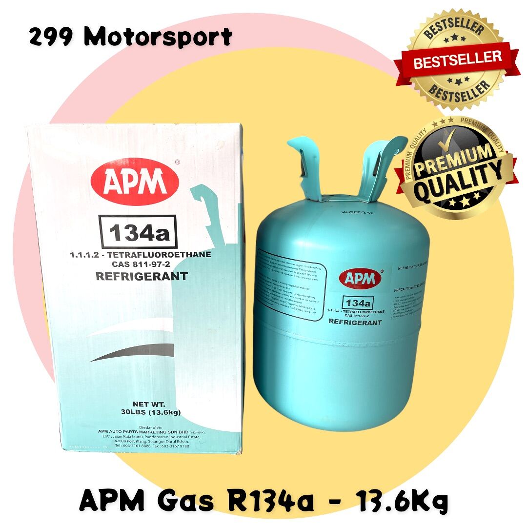 Gas R134a Refrigerant for Car Aircond APM Lazada