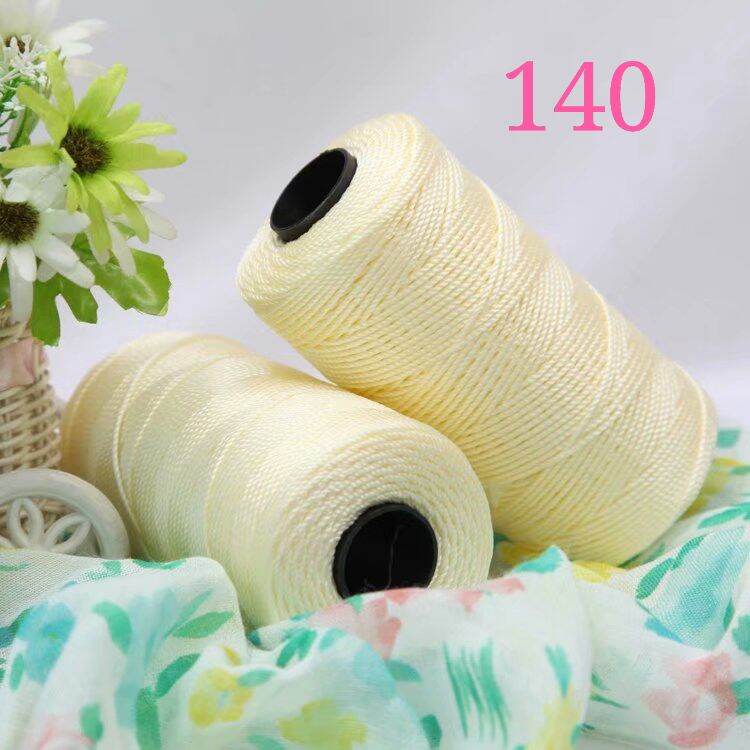 Benang Nylon 1.5mm benang Nilon Kait Beg Croched Yarn 合股线尼龙纱冰丝 Benang Nylon kait beg kait Benang Nilon Nylon Thread