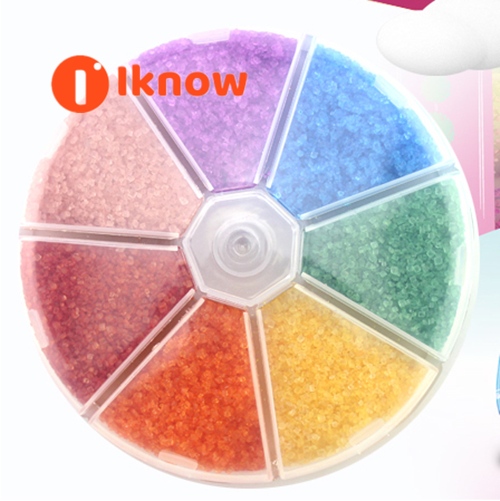 I know 8 colors Cotton Candy Sugar FLoss 150g Premium Flavors (Taro, blueberry, mango, peach, orange, apple)