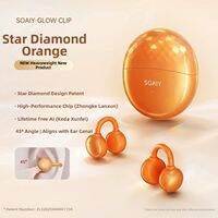 soaiy | Bluetooth Ear Clip Non-in-ear Bone Conduction Headphones