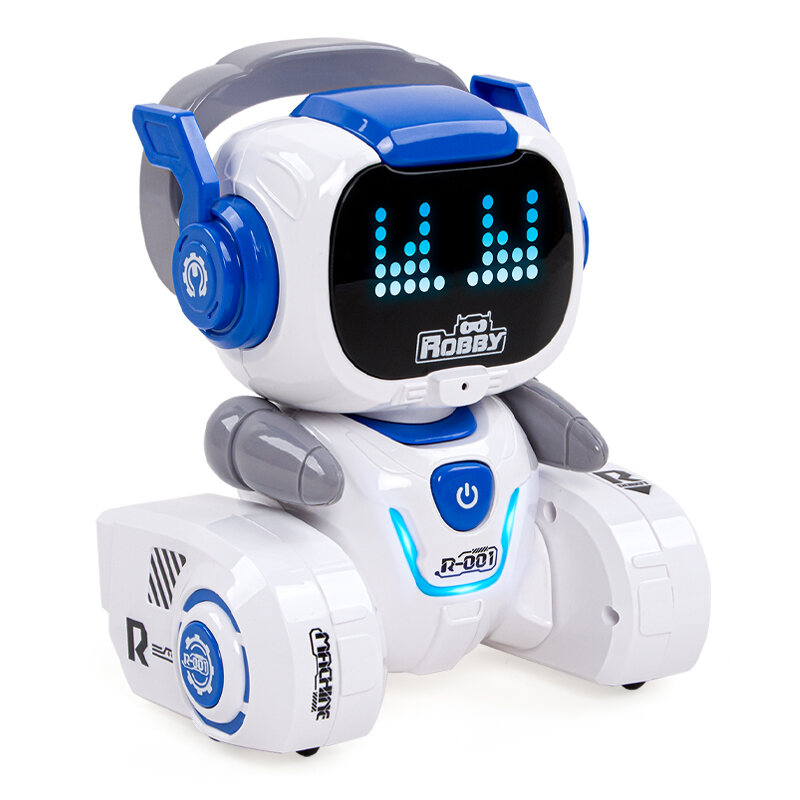 Emo Rc Robot Intelligent Smart Infrared Sensor 2.4G Programming Robo...