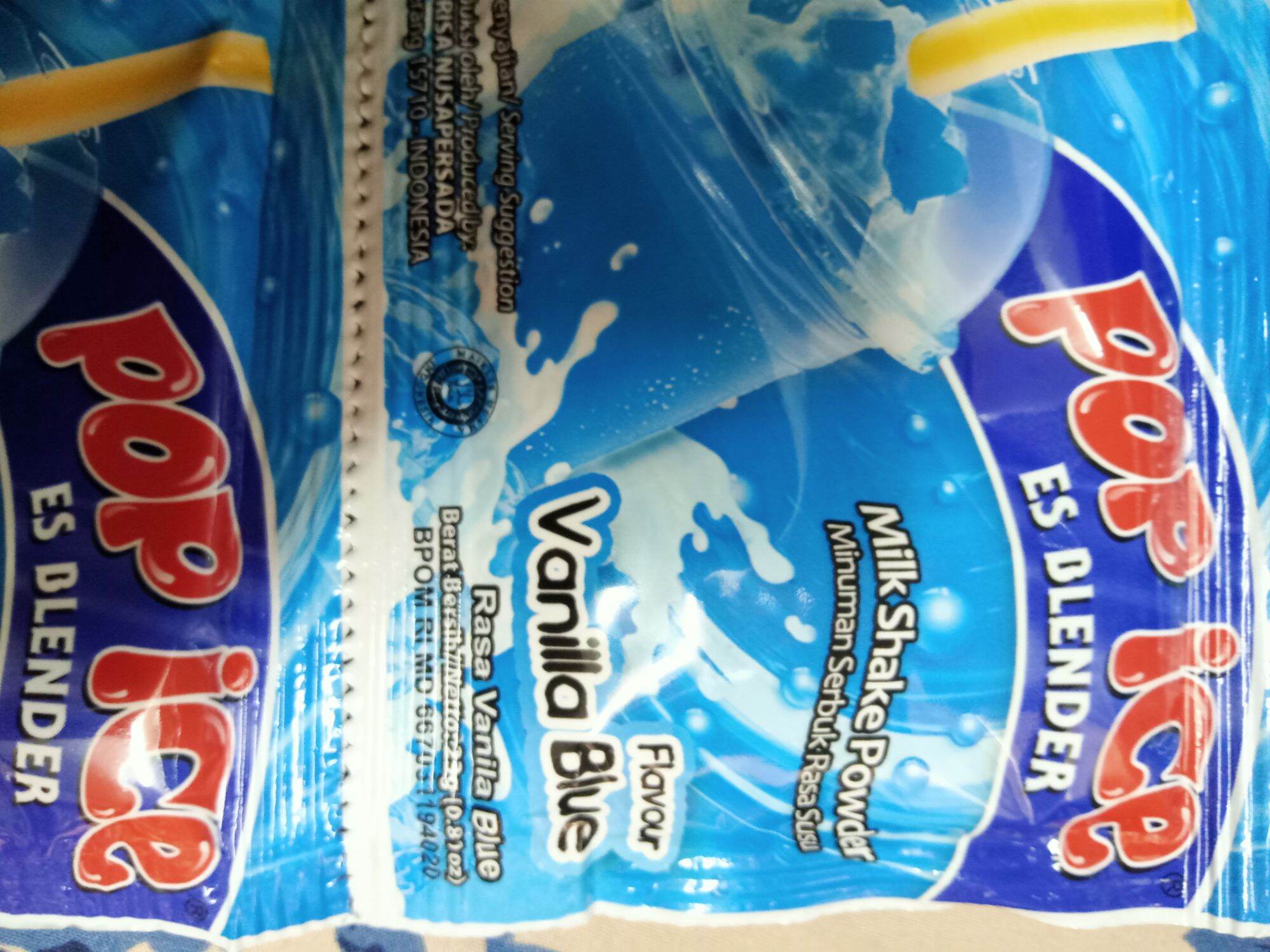 Pop Ice Vanilla Blue Lazada