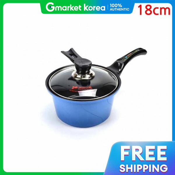 Kitchen Art | Kitchen Art Convenient Ceramic Pot S 18cm Single-Handle Solid Cast Pot Blue Coated Pot Cast Iron - Jenama Kitchen Art Harga 261 Ringgit*Penghantaran Percuma