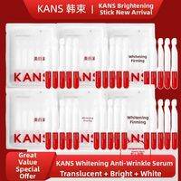 Kans Whitening Fine-Line Essence Liquid Brightening White Skin Hydrating Moisturizing Small Sample Box Packaged 377