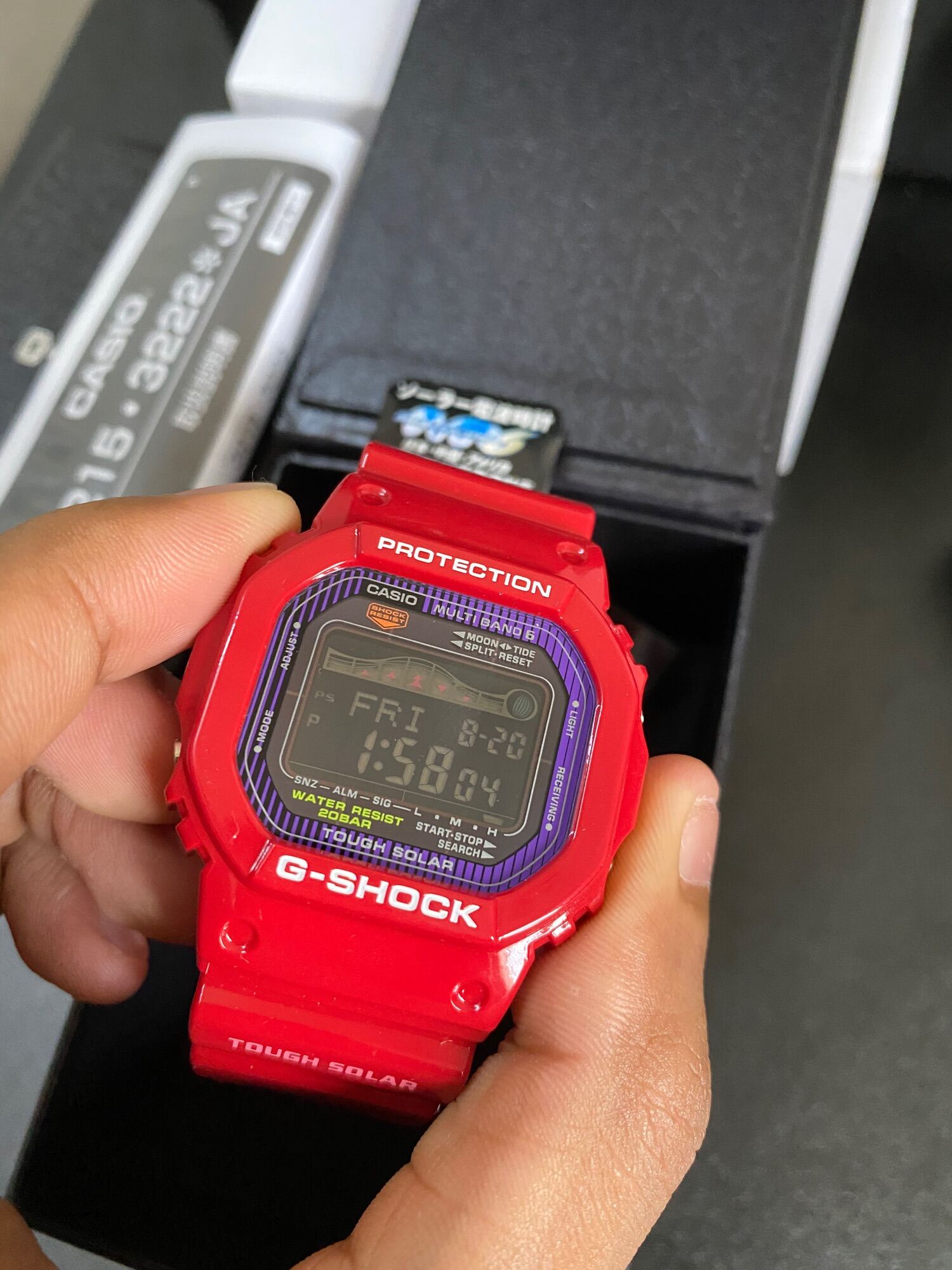 G shock discount lipan bara merah