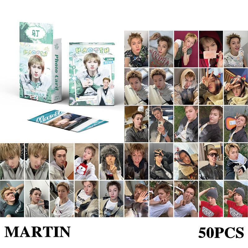 50pcs/box CORTIS Holographic Card JAMES SEONGHYEON MARTIN JUHOON KEONHO Photocard Laser LOMO Card KPOP Album