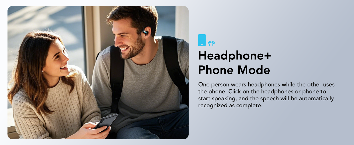 Auricolari bluetooth wireless erazer x8 con traduttore ai e microfono_voghion.com