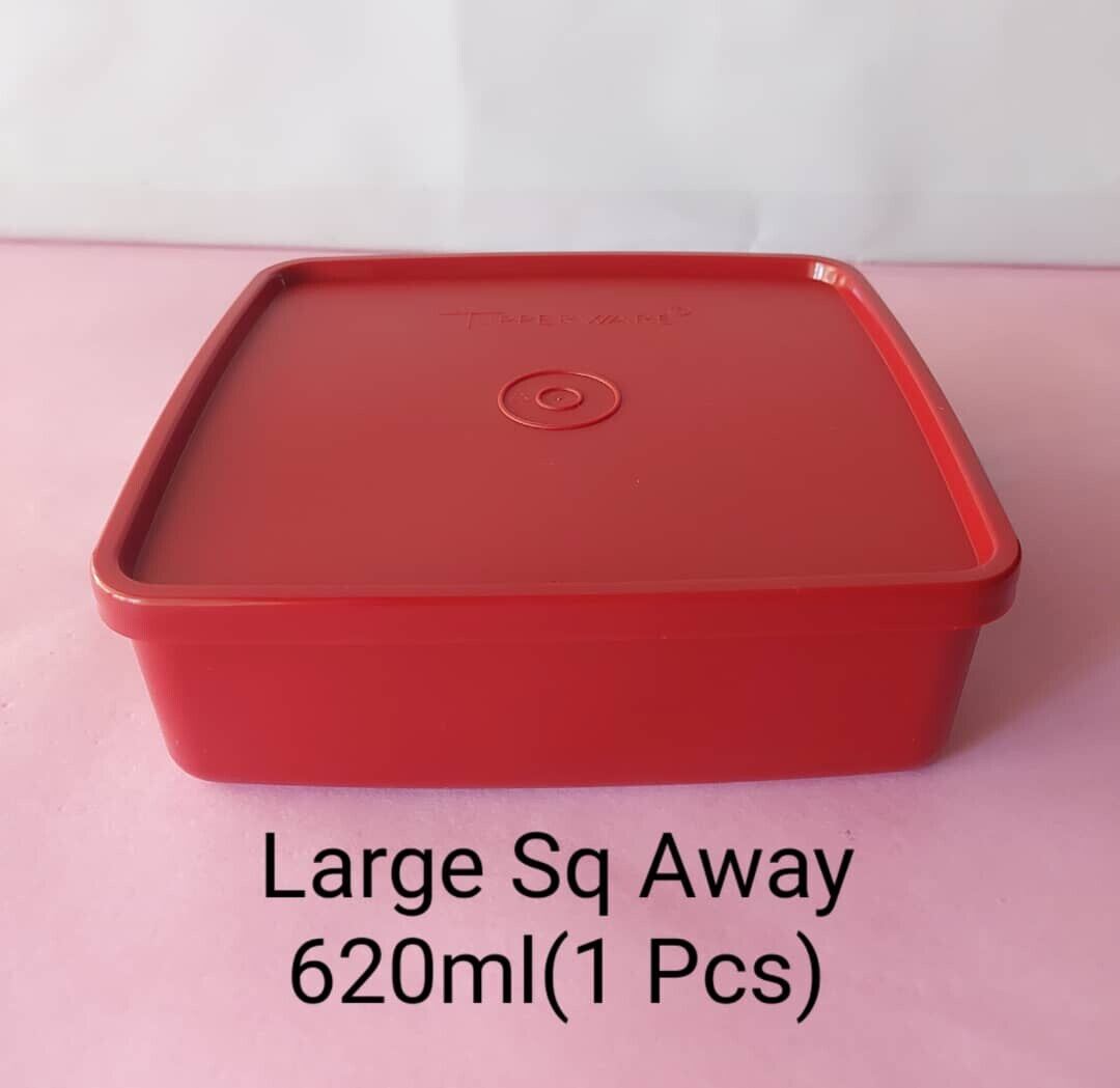 Tupperware Large Square a way 620ml