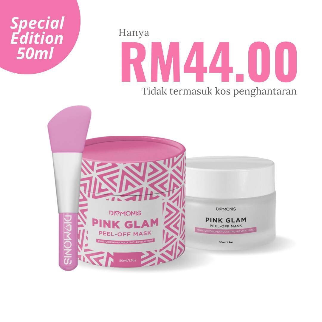 DIAMONIS NEW FORMULA (UNICORN GLOW) / (PINK GLAM) PEELOFF MASK
