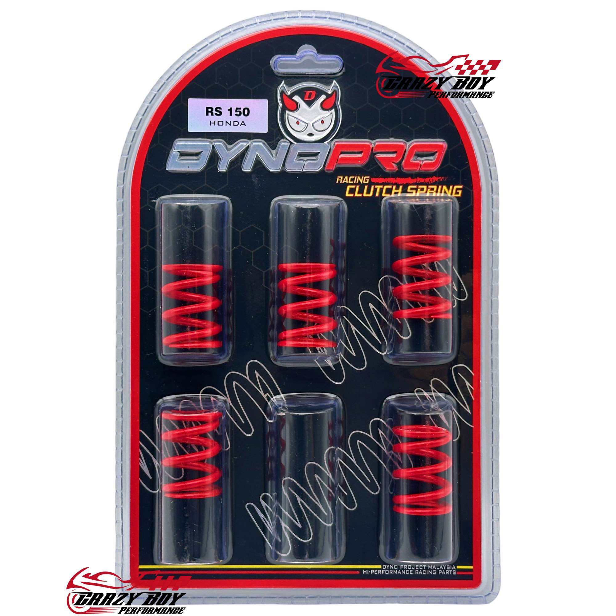 DYNOPRO TURBO KING HYPER CLUTCH SPRING (5PCS) LC135 Y15ZR SRL115FI RS150 RSX150 FOR HYPER CLUTCH USE DYNO PRO SPRING. 