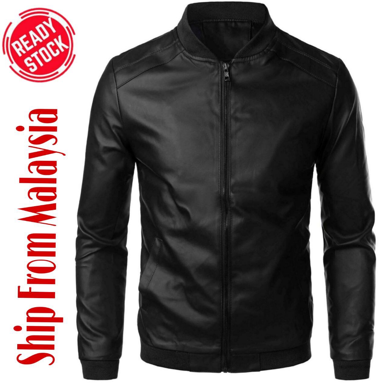 Ready stock high quality leather jacket Lazada