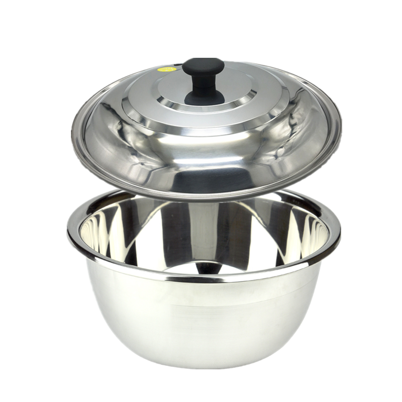 Extra Thick Stainless Steel Basin Household Large Soup Basin Washbasin ...