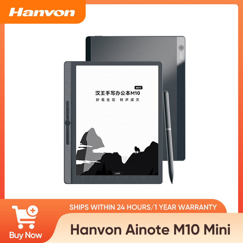 Hanvon M10mini Smart Handwriting Office Tablet – 8.2" E Ink Device with Voice Transcription, eBook Reader &amp; Digital Notebook Fu