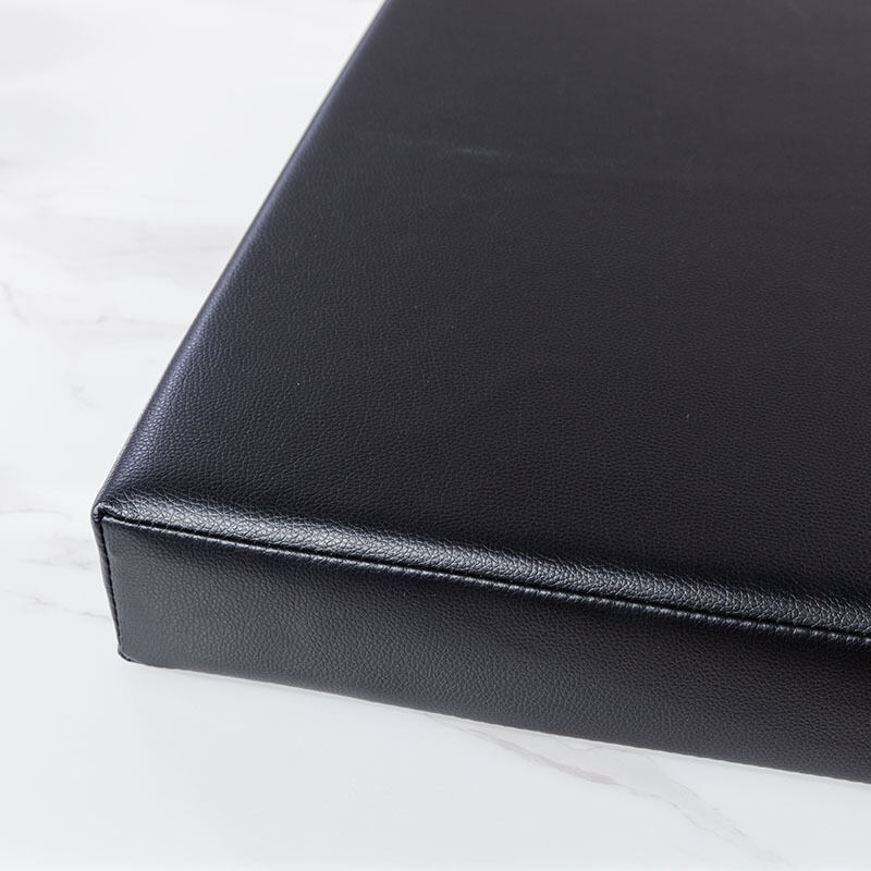 Waterproof PU Leather Rectangle Sofa Seat Cushion Soft Sponge Pad Long Bench High Density Chair Pad Indoor Outdoor Use