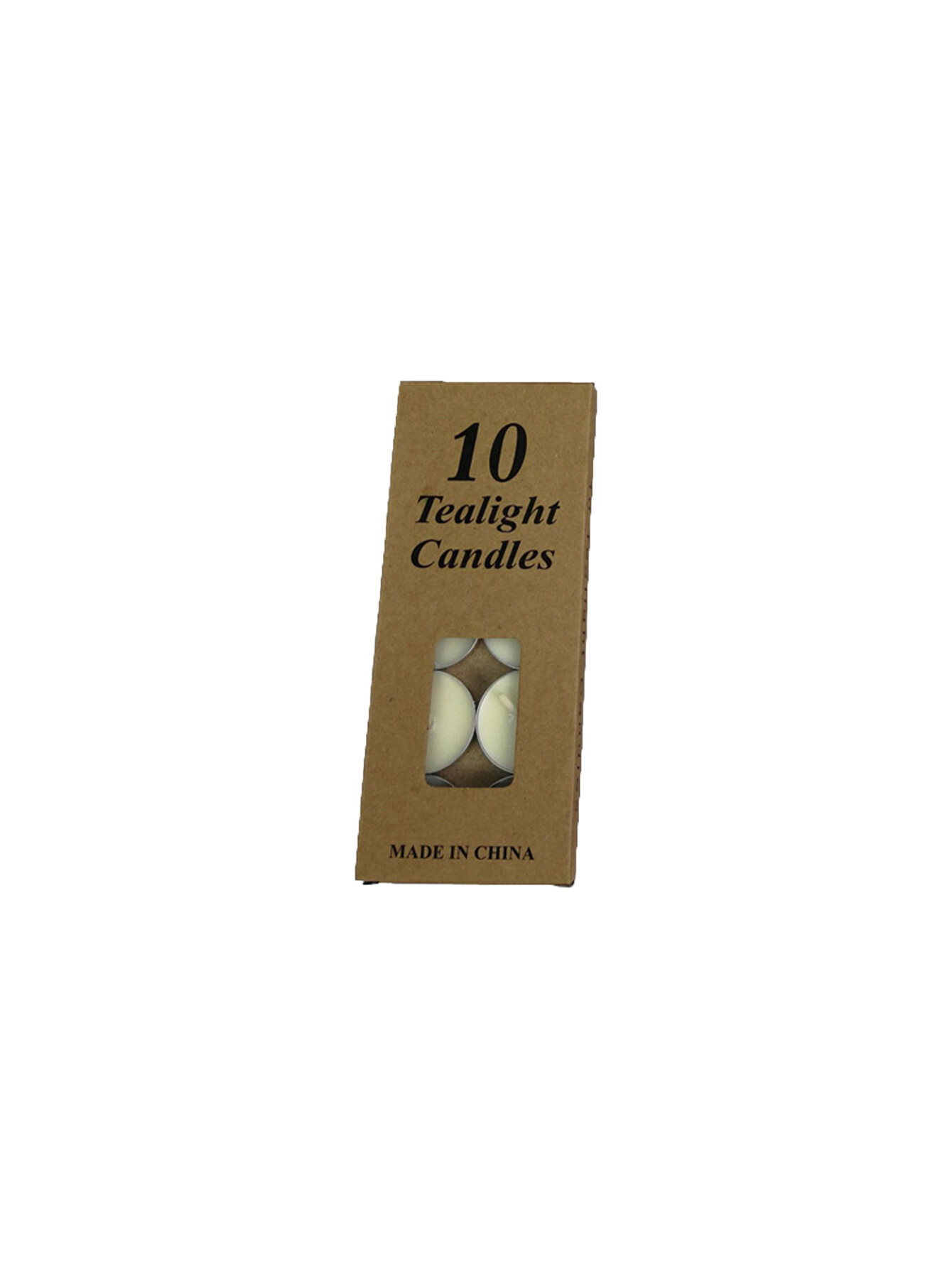 10Pcs Round Aluminum Tea Light Candles Mini Decorative Home Decor & Gifting Pack Of 10