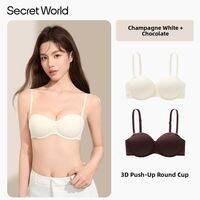 Secret World | Gathering Large Appearance Supporting Underwire Bra For Small Breasts