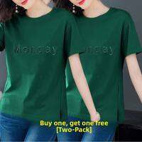 QIAOXIZI | Loose Fit Slimming Summer T-shirt Womens