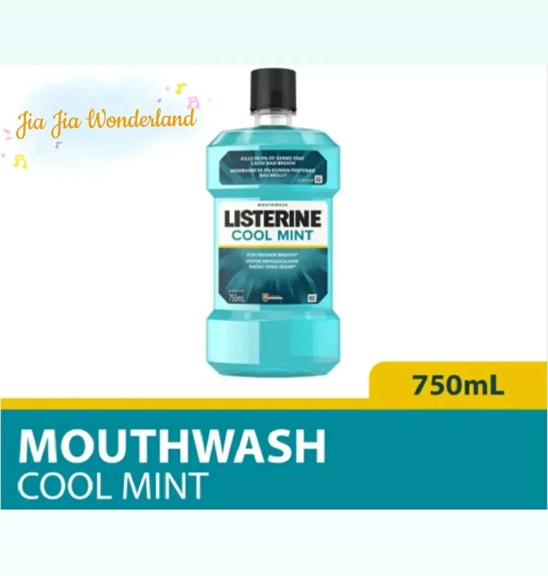Listerine Mouthwash Cool Mint (750ml)