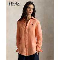 Polo Ralph Lauren Women Classic Fit Linen Long Sleeve Shirt