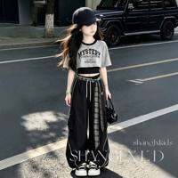 SHANGLEXIONG | Trendy Cute Summer Outfit Set for Girls