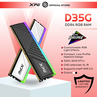 ADATA RAM D35G RGB DDR4 3200/3600 XPG (BLACK/WHITE) - 8GB/16GB