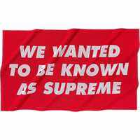 [100% Original] Supreme Known As Towel Red