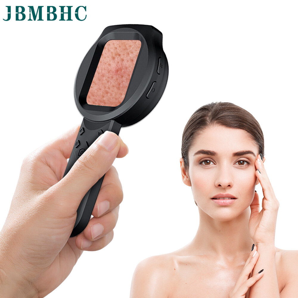 Produktbild von Wireless Dermatoskop – 1000X Hautanalysegerät, Wasserdicht IPX5, WiFi-Mikroskop Für Kopfhaut & Gesicht, Kompatibel Mit IOS/Android/HarmonyOS