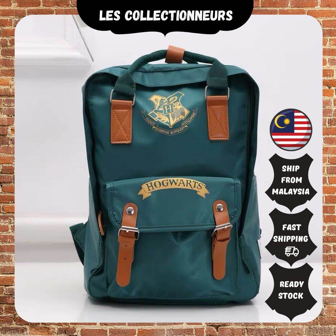 Harry Potter SPAO Hogwarts School Bag Nylon Backpack Silk Screen