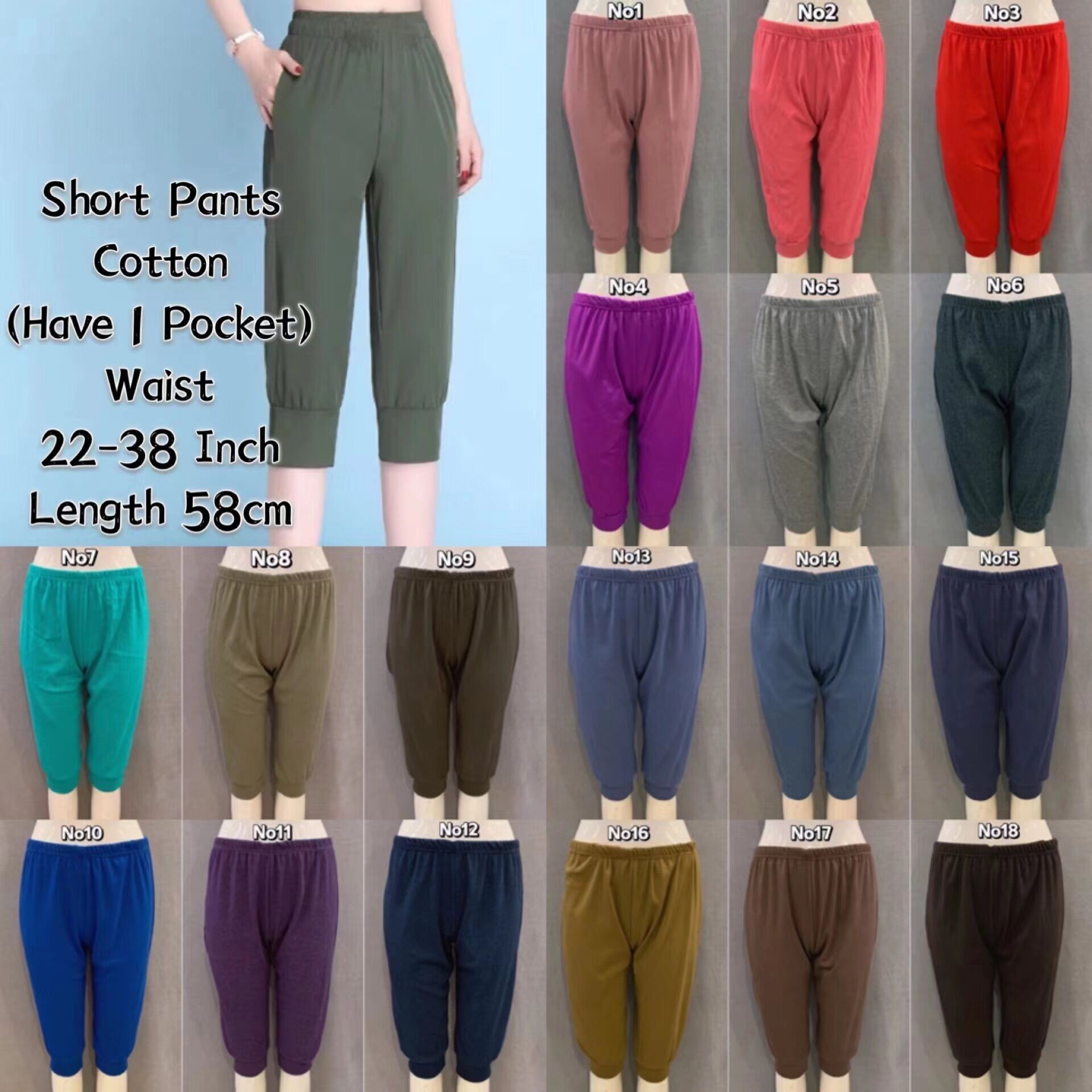 3-12 Years Old Kids Boys Cotton Pocket Three-quarter Pants Casual Sport  Trousers 100-170CM | Shopee Malaysia