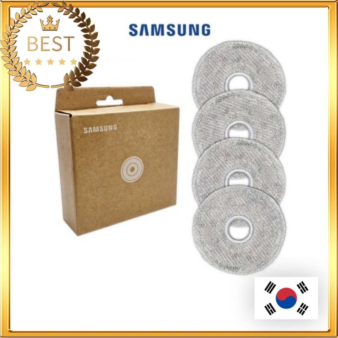 [Samsung] chính hãng máy bay phản lực Bot Robot ai hơi nước Máy hút bụi miếng lau 4PC (vr7md9 *)
