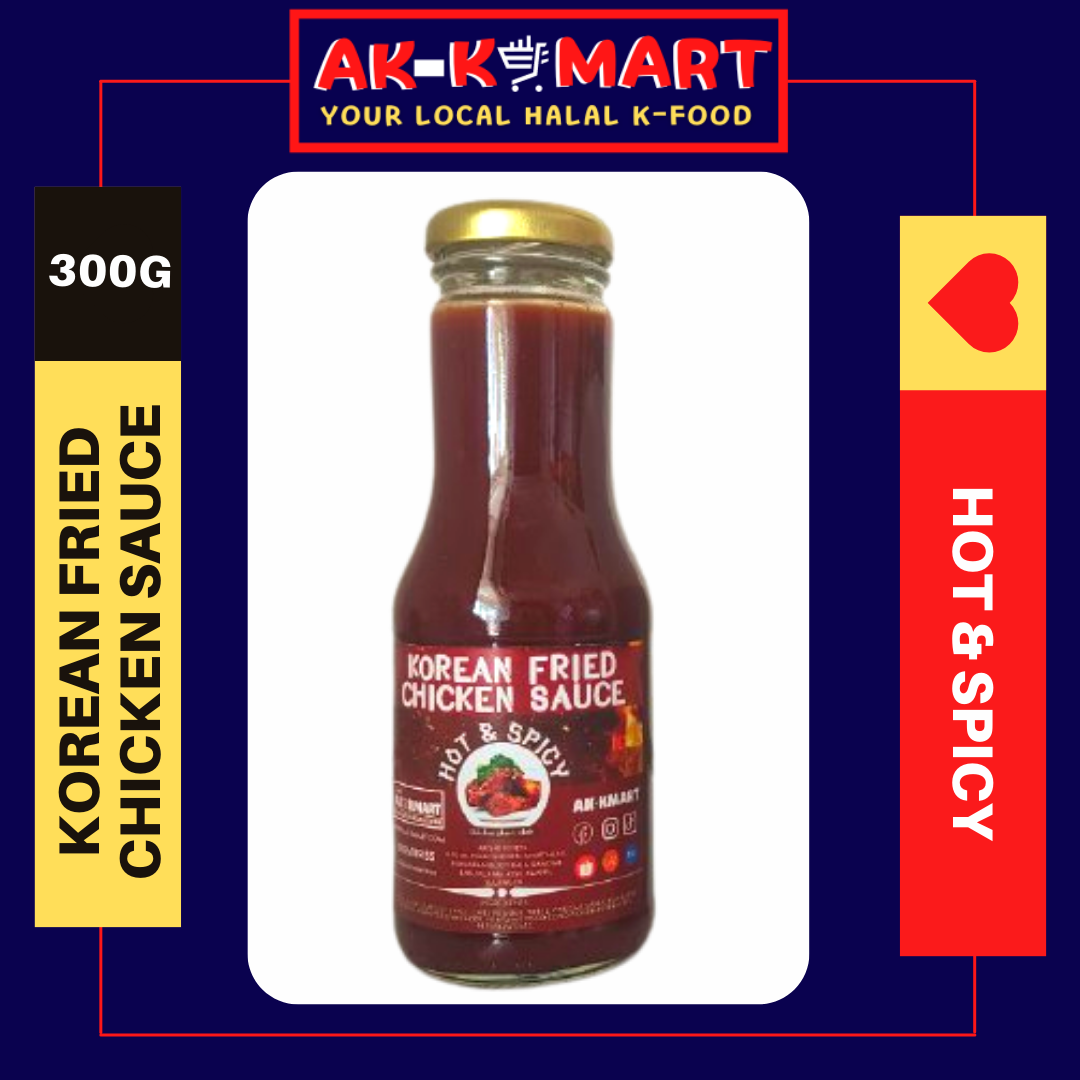[MUSLIM MADE] Hot & Spicy Korean Fried Chicken Sauce (Sos Ayam Korea