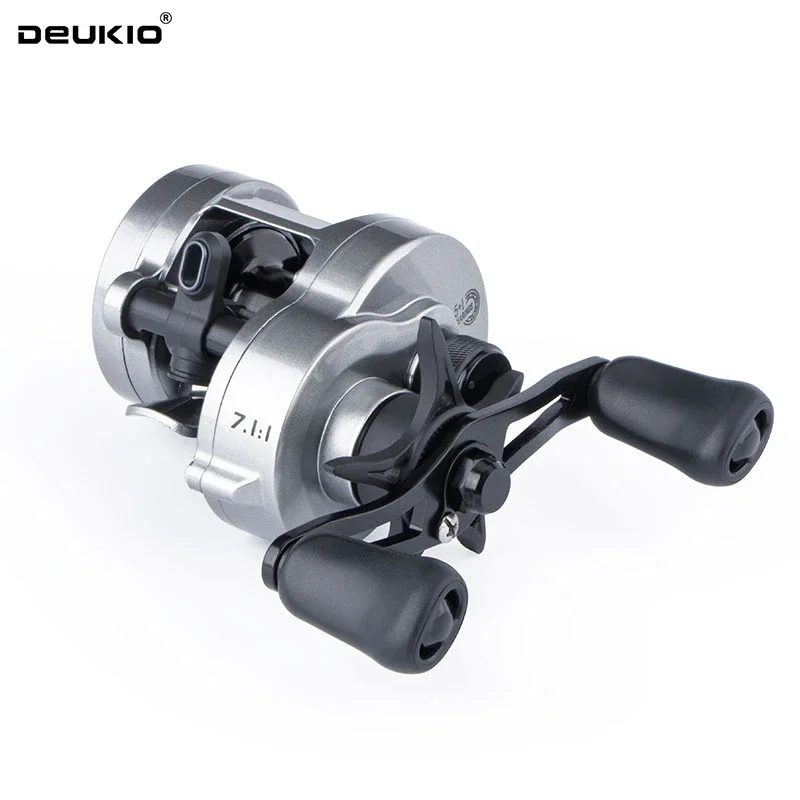 Leydun New DC Usopp Baitcasting Reels 7.6:1 Gear Ratio 134g