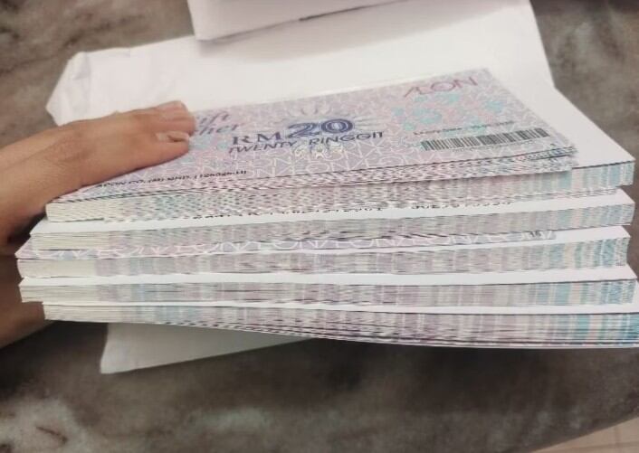 AEON VOUCHER rm20 PER PIECE EXPIRE 2026