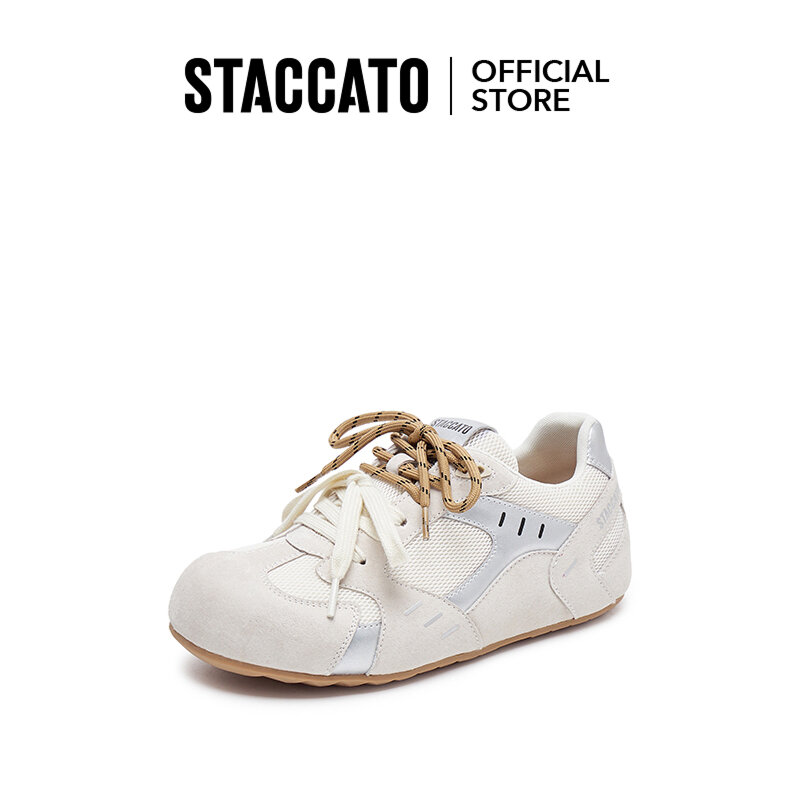 รองเท้าผู้หญิง รองเท้าแฟชั่นสุภาพสตรี รองเท้าลำลองส้นแบนผู้หญิง STACCATO L1382