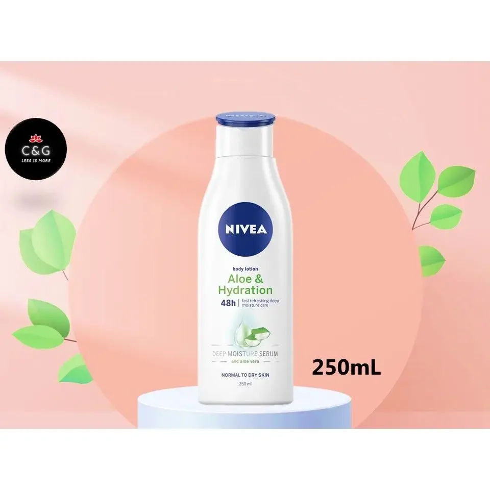 NIVEA Aloe Vera & Hydration Body Lotion 250mL EXP 01/23