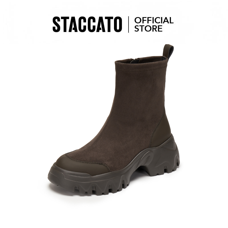 Staccato Women's Sporty Ankle Boots Platform Slimming Casual Ankle Boots EIX03 ราคา 5,740 บาท*ส่งฟรี